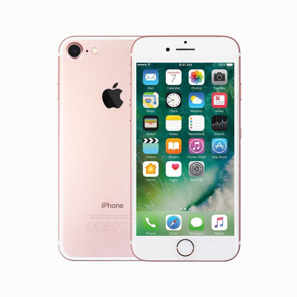 iPhone 7 Rose Gold 128 GB SIMフリー+ervateiraselva.com.br