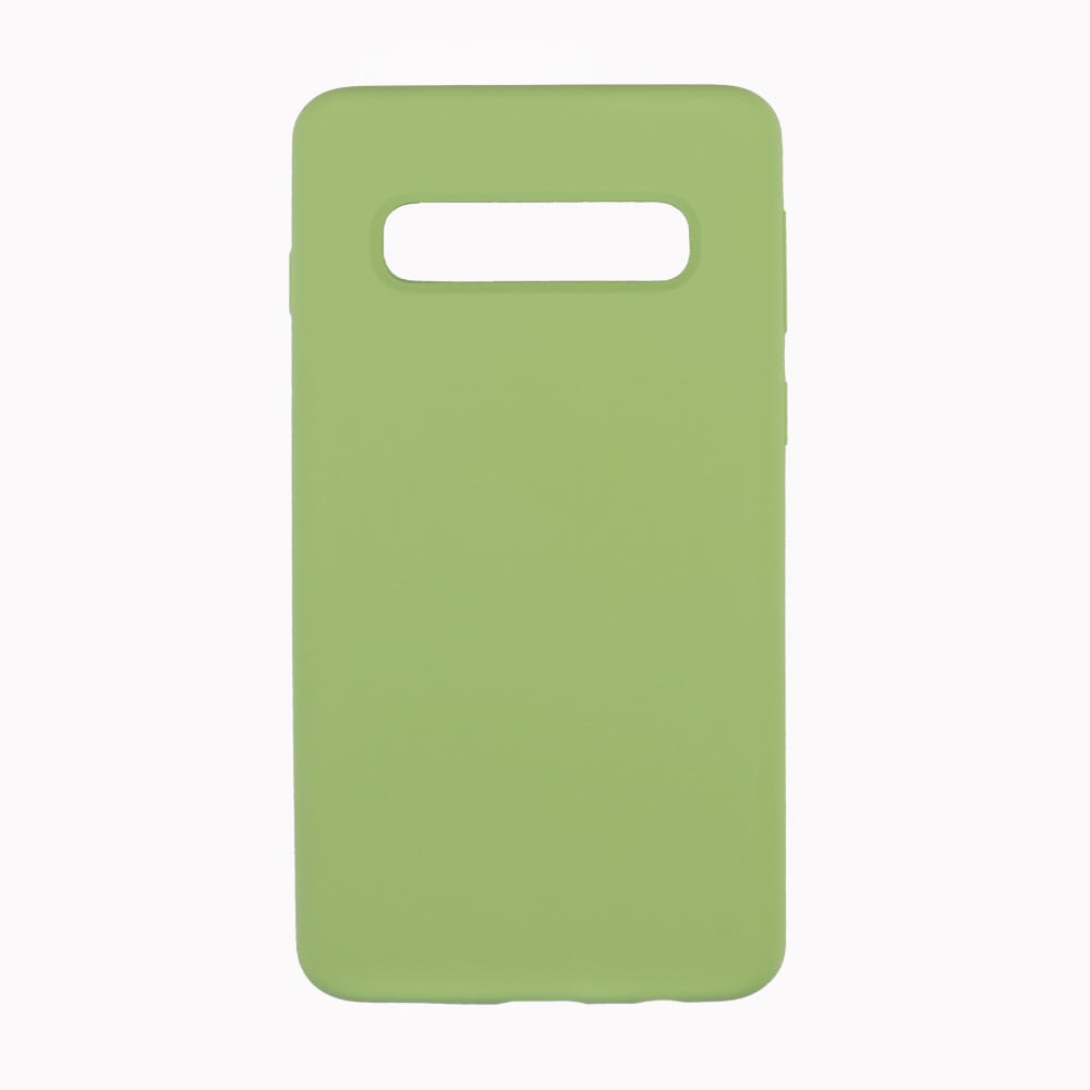 Samsung Galaxy S10 Silicone Case - Matcha Green