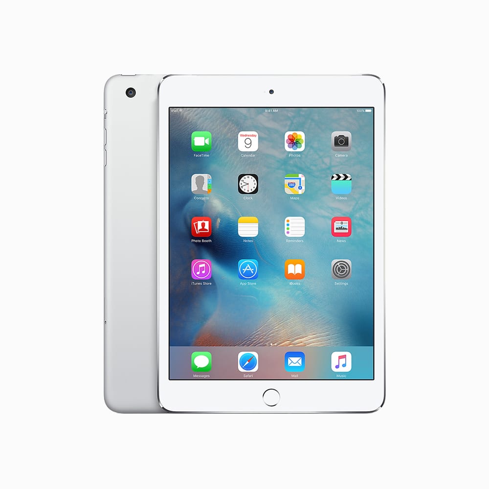Refurbished iPad Mini 4 128GB Wifi Silver Good Condition